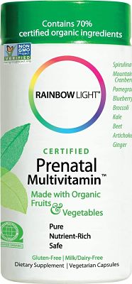 vitaminas prenatales